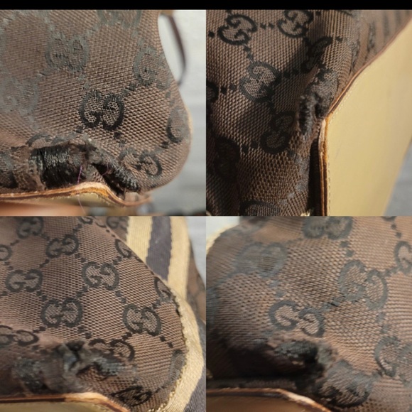 Brown and tan authentic Gucci bag - Picture 6 of 6